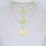 Lord’s Prayer medallion Charm Pendant, Sku#LK1283