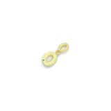 Opal oval Charm Pendant, Sku#LK1284
