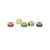 Big Hole Spacer for Cord Necklace, bracelet Charm Pendant, Sku#LK1307