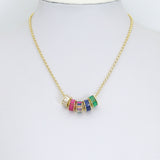 Big Hole Spacer for Cord Necklace, bracelet Charm Pendant, Sku#LK1307