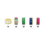 Big Hole Spacer for Cord Necklace, bracelet Charm Pendant, Sku#LK1307