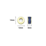 Big Hole Spacer for Cord Necklace, bracelet Charm Pendant, Sku#LK1307