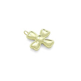 Gold Pearl Turquoise Beads Cross Pendant, Sku#LK1317