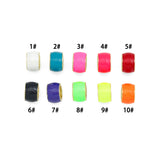 Gold Edge Enamel Barrel Beads / Colorful Enamel Tube Spacer Beads, Sku#LK1318