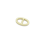 Pavé Oval Buckle Connector, Pave oval bar Connector, Sku#LK1321