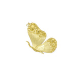 Mother of Pearl Butterfly charm with Coloruful Stone,Sku#LX1039