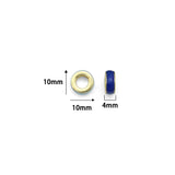 Colorful Enamel Large hole Tube Spacer Charm Pendant, Sku#LX1046
