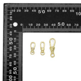 Metal Swivel Lobster Snap Hooks, Rotating Trigger Clasp, Jewelry & Bag Hardware Accessories, Sku#LX1049