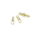 Metal Swivel Lobster Snap Hooks, Rotating Trigger Clasp, Jewelry & Bag Hardware Accessories, Sku#LX1049