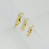 Metal Swivel Lobster Snap Hooks, Rotating Trigger Clasp, Jewelry & Bag Hardware Accessories, Sku#LX1049