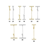 Lobster Clasp for layered necklace bracelet,Detangler Layering Clasp, Sku#LX884