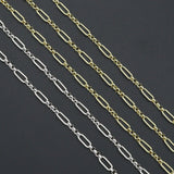 Wholesale Mixed Paperclip Chain By Yard, sku#LX909