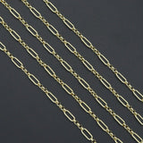 Wholesale Mixed Paperclip Chain By Yard, sku#LX909