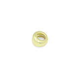 Plain Gold Oval Spacer Beads Pendant, Sku#LX966