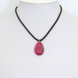 Aurora Teardrop Crystal Collection, Crystal Teardrop Shape Pendant, Stone charm, Sku#LX970