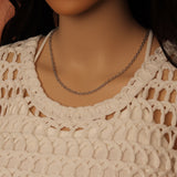 Gold Silver Dainty Cable chain by Yard, sku#LX992