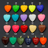 New colors!! Puffy Glossed Hearts Collection, Sku#LX998