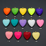 New colors!! Puffy Glossed Hearts Collection, Sku#LX998