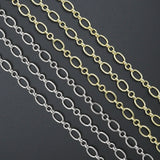 High Quality Hand Made Oval donut Ring Chain, Wholesale bulk Chain, 9x13mm,sku#M304