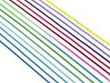 26 COLORS!!! Enamel Box Chain/Necklace, Enamel Pop Chain Necklaces, Colored Metal Necklace, Wholesale Enamel Chain,3mm,sku#M398