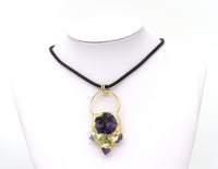 New!!! Natural Amethyst Pendant, Sku#YT01