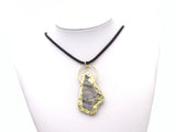 New!!! Natural Gray Agate Pendant, Sku#YT02