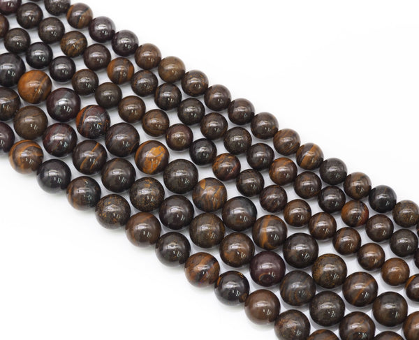 Genuine Iron Opal Round Smooth Beads, Sku#U1190