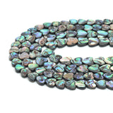 High Quality Natural Abalone Heart shape Beads, sku#R48