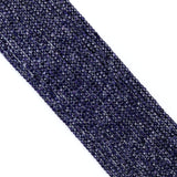 2x2mm Faceted Cube Blue Goldstone Beads, Sku#U1795