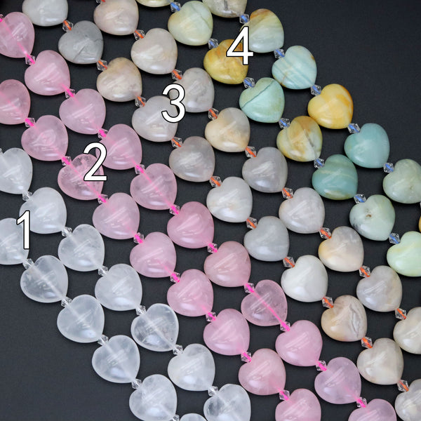 20mm Heart Beads, Sku#U1812