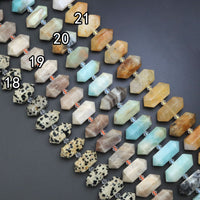 12x32mm Center Drilled Double Point Beads, Sku#U1814