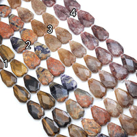 25x40mm Flat Teardrop Beads, Sku#U1816