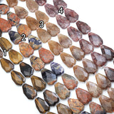 25x40mm Flat Teardrop Beads, Sku#U1816