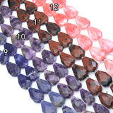 25x40mm Flat Teardrop Beads, Sku#U1816