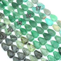 25x40mm Flat Teardrop Beads, Sku#U1816