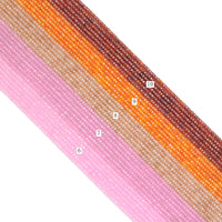 2x3mm Rondelle Faceted CZ Beads, Sku#U1862