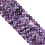 Genuine Sugilite Round Smooth Beads, Sku#U1894