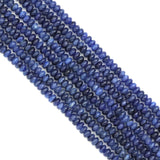4x7mm Genuine Kyanite Rondelle Smooth Beads, Sku#U1939