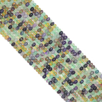 4x6mm Rondelle Smooth Fluorite Beads, Sku#U1967