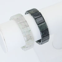 11x16mm Rectangle Stretchy Bracelet, Sku#U1987