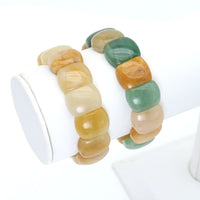 14x18mm Rectangle Stretchy Bracelet, Sku#U1988