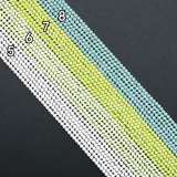 NEW!!! 3mm Icy CZ Round Faceted Beads, Sku#U2041