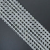 Genuine Round Smooth Quartz Beads, Sku#U2064