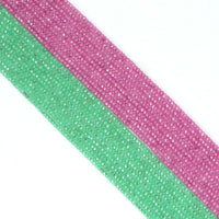 2x3mm CZ Faceted Rondelle Beads,Sku#U2130