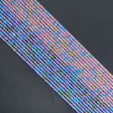 2x3mm Faceted Rondelle CZ Beads, Sku#U2148