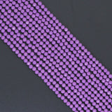 Genuine Phosphosderite Round Faceted Beads, Sku# U2195