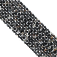 Natural Sardonyx Round Faceted Beads, Sku#U2198