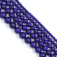 Lapis Jade Round Smooth Beads, Sku#U2231