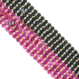 6mm Faceted Cube Jade Beads, U2246-1