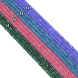 27 Colors 5x8mm Smooth Rondelle Jade Beads, Sku#U2330